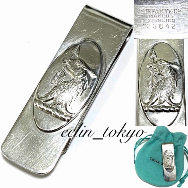 正規激安 & Tiffany Co. E3452 マネークリップ イーグル Eagle