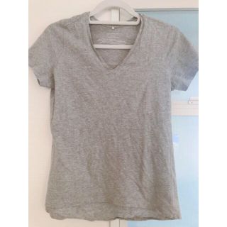 アズールバイマウジー(AZUL by moussy)のmoussy Tシャツ カットソー グレー M(Tシャツ(半袖/袖なし))