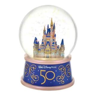 ディズニー(Disney)のディズニーワールド 50周年 スノードーム オルゴール 城(オルゴール)