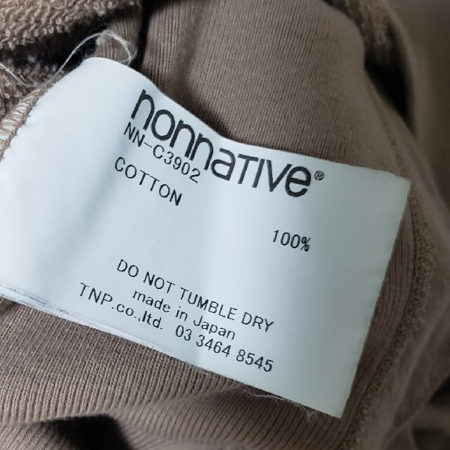 nonnative(ノンネイティブ)のnonnative　DWELLER HOODY メンズのトップス(パーカー)の商品写真