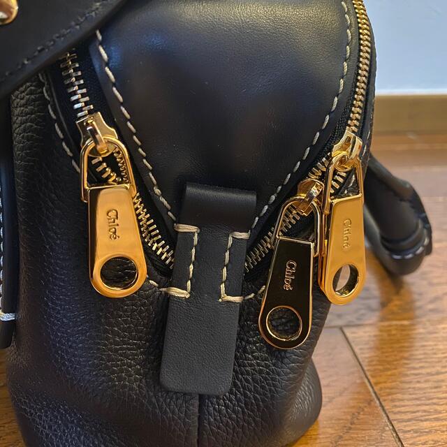 Chloe(クロエ)の【新品】Chloe グレイン＆シャイニーカーフスキン Dariaスモールバッグ レディースのバッグ(ハンドバッグ)の商品写真