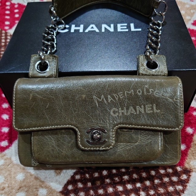 美品　CHANEL　アイコンバッグ