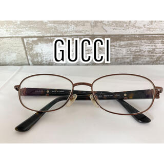 Gucci - 【美品】GUCCI グッチ GG インターロッキングG 度入り メガネ ブラウン
