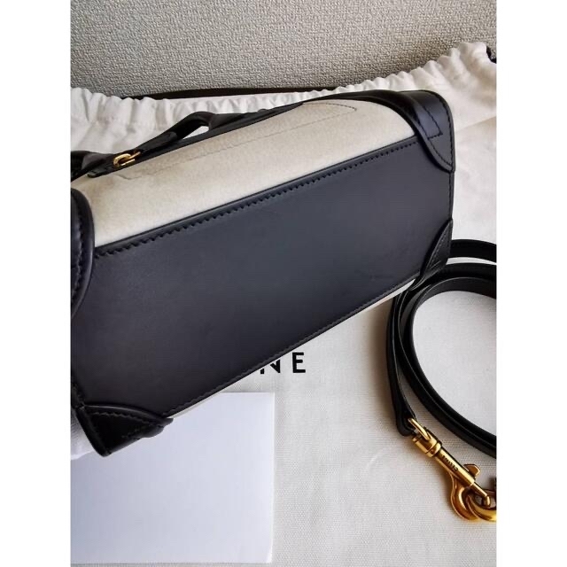 celine(セリーヌ)のCELINE セリーヌ ラゲージ ナノ　美品 レディースのバッグ(ショルダーバッグ)の商品写真