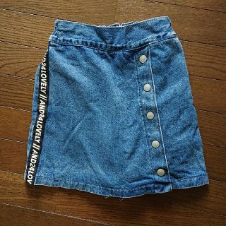 ジーユー(GU)のGU キッズ。ショートパンツ。デニム(パンツ/スパッツ)