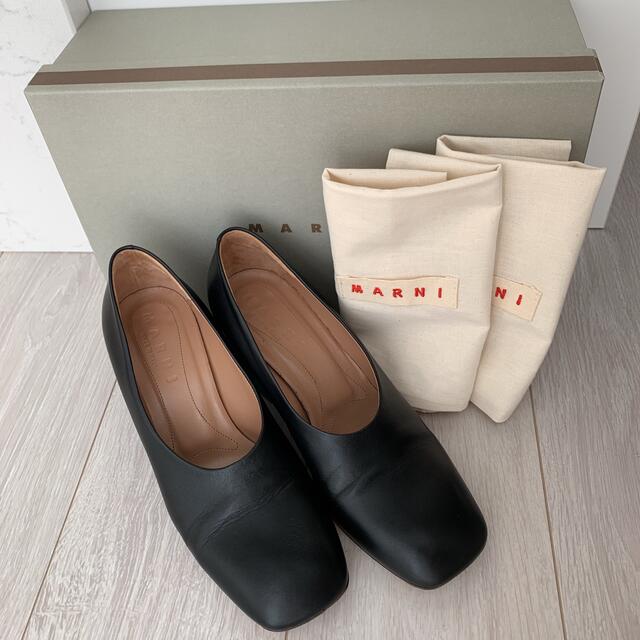 MARNI マルニ ハラコ パンプス 23.5-24cm