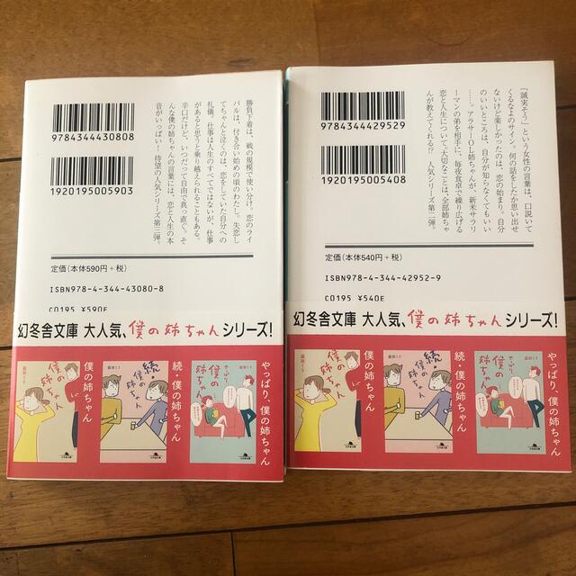 美品☆続・僕の姉ちゃん　やっぱり僕の姉ちゃん2冊セット。 エンタメ/ホビーの本(その他)の商品写真