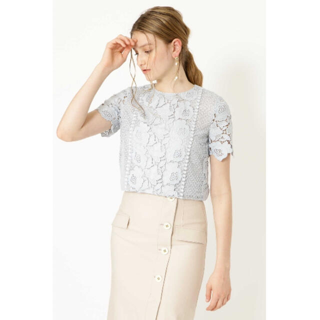 jillstuart ファビレースブラウス