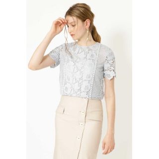 ジルスチュアート(JILLSTUART)のjillstuart ファビレースブラウス(シャツ/ブラウス(半袖/袖なし))