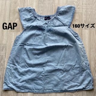 ギャップ(GAP)の＊GAP＊デニム＊ノースリーブ＊トップス＊160(その他)