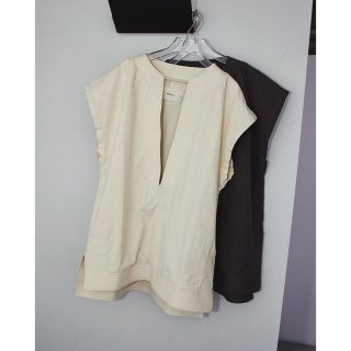 トゥデイフル(TODAYFUL)の★新品未使用★TODAYFUL Cotton Keyneck Pullover(カットソー(半袖/袖なし))