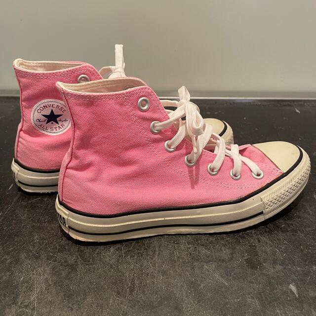 CONVERSE(コンバース)のコンバース　ハイカットスニーカー　ピンク レディースの靴/シューズ(スニーカー)の商品写真