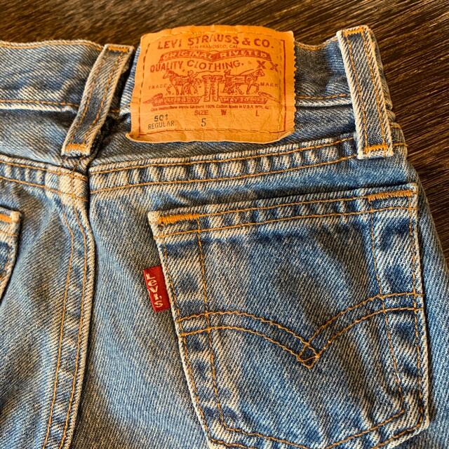 Levi's(リーバイス)のリーバイス　デニム　キッズ　子供服 キッズ/ベビー/マタニティのキッズ服女の子用(90cm~)(パンツ/スパッツ)の商品写真