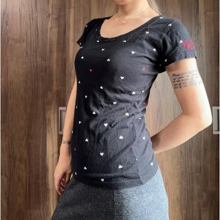 ナバーナ(NAVANA)の特別値下げ★NAVANA ハートドット柄Tシャツ(Tシャツ(半袖/袖なし))