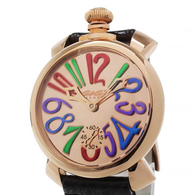 GaGa MILANO(ガガミラノ)のガガミラノ マヌアーレ 48MM ミラー 限定500本 腕時計（未使用　展示品） メンズの時計(腕時計(アナログ))の商品写真