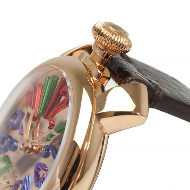 ガガミラノ マヌアーレ 48MM ミラー 限定500本 腕時計（未使用　展示品）