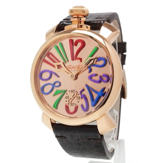ガガミラノ(GaGa MILANO)のガガミラノ マヌアーレ 48MM ミラー 限定500本 腕時計（未使用　展示品）(腕時計(アナログ))