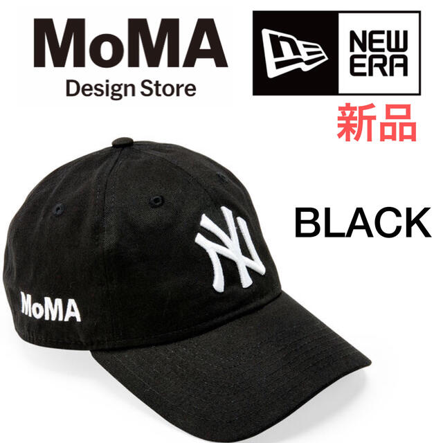 ✨新品未使用　★New Era✖️MoMA★ キャップ　ブラック　おまけ付き