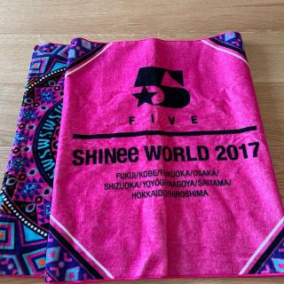 シャイニー(SHINee)のSHINee WORLD 2017 FIVEツアー スポーツタオル　TAEMIN(K-POP/アジア)