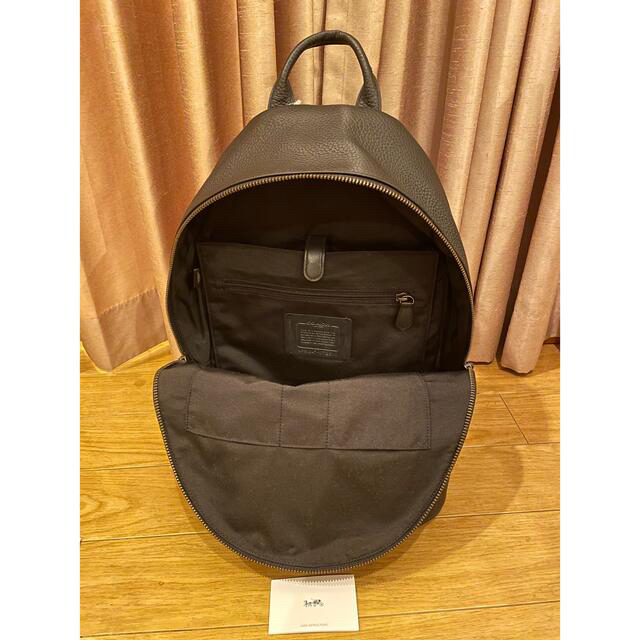 COACH 新品未使用 コーチ 黒 リュックサック F72510 COACH 新品未使用 コーチ 黒 リュックサック F72510