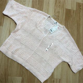 ユニクロ(UNIQLO)のユニクロ　ざっくりサマーニット　カットソー☆新品(カットソー(半袖/袖なし))