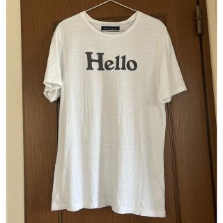 マディソンブルー(MADISONBLUE)のMADISONBLUE/MB999-7716 HELLO クールネックTシャツ(Tシャツ(半袖/袖なし))