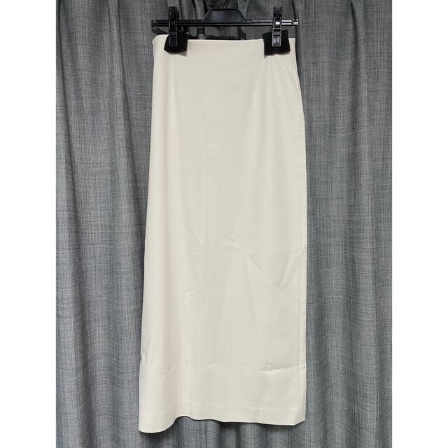 新品未使用タグ付き　RIMARK Pencil SK ホワイト36サイズ レディースのスカート(ロングスカート)の商品写真