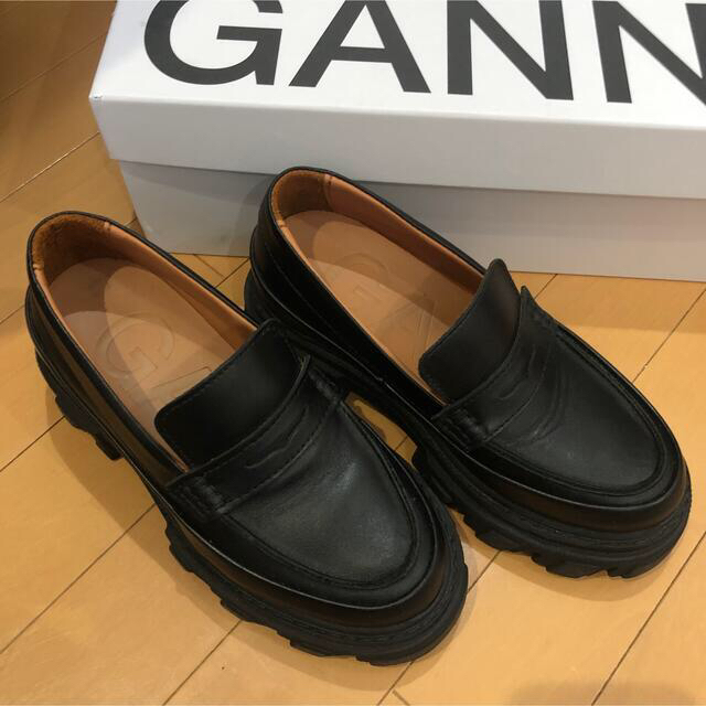 【GANNI】チャンキーソール ローファーレディース