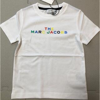 【新品】マークジェイコブ☆ホワイト半袖オーガニックコットンTシャツ100