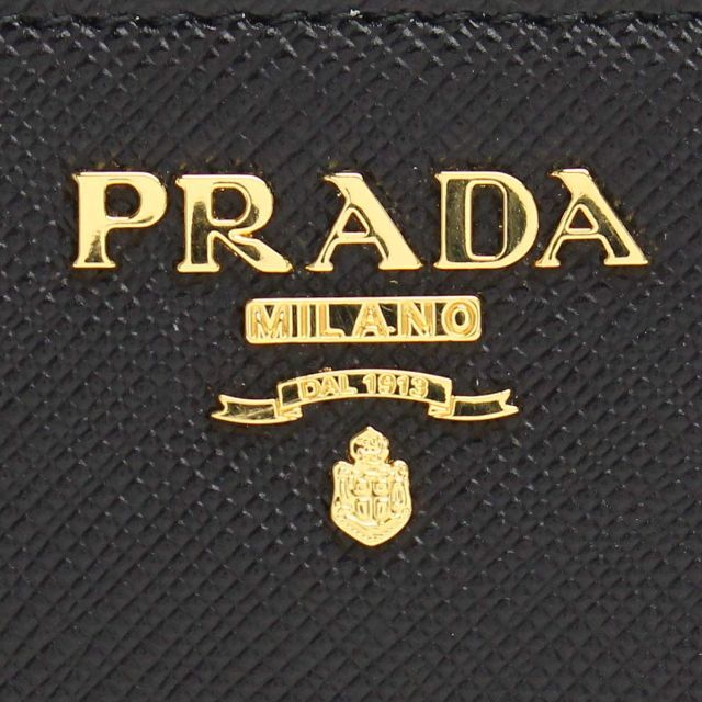 【送料無料】プラダ PRADA ィアーノ ラウンドファスナー 長財布