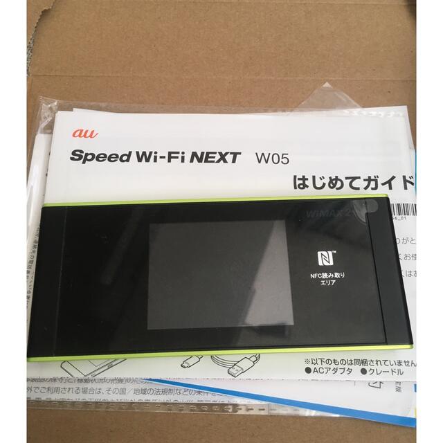 HUAWEI(ファーウェイ)のWiMax2+ Speed Wi-Fi Next W05 本体 スマホ/家電/カメラのスマートフォン/携帯電話(その他)の商品写真