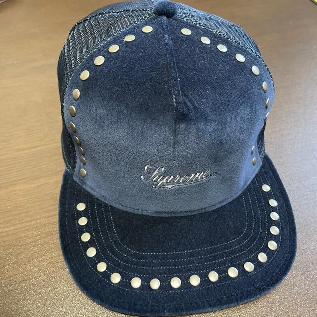 21FWsupreme  velvet Mesh back 5panel