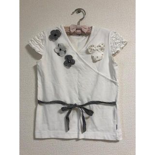 ポンポネット(pom ponette)のポンポネット　半袖カットソー　130cm(Tシャツ/カットソー)