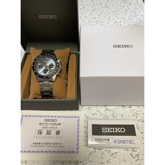 SEIKO(セイコー)の【masaさん専用】セイコー　クロノグラフ　SBTR027 メンズの時計(腕時計(アナログ))の商品写真