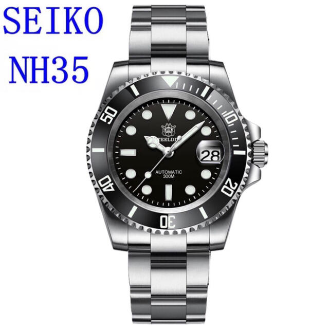 SEIKO(セイコー)の【最終ロット】SteelDive自動機械式ダイバーズ　セラミックベゼル300m メンズの時計(腕時計(アナログ))の商品写真