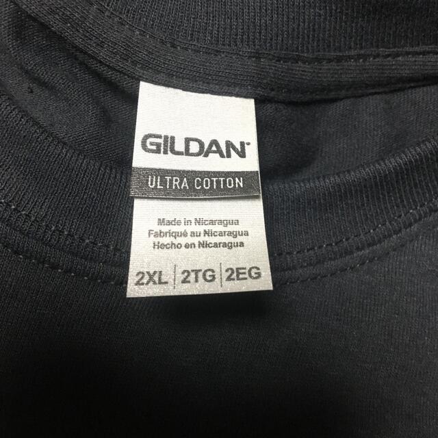 GILDAN(ギルタン)のGILDANギルダン☆半袖無地Tシャツ☆ポケット無し★ブラック黒色★2XLサイズ メンズのトップス(Tシャツ/カットソー(半袖/袖なし))の商品写真