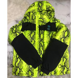 オフホワイト(OFF-WHITE)のOff-White ダウンジャケット パイソン柄 eowk008(ダウンジャケット)