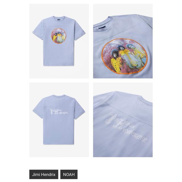 Fender(フェンダー)のNOAH ノア Jimi Hendrix ジミ・ヘンドリックス dsmg 完売 メンズのトップス(Tシャツ/カットソー(七分/長袖))の商品写真