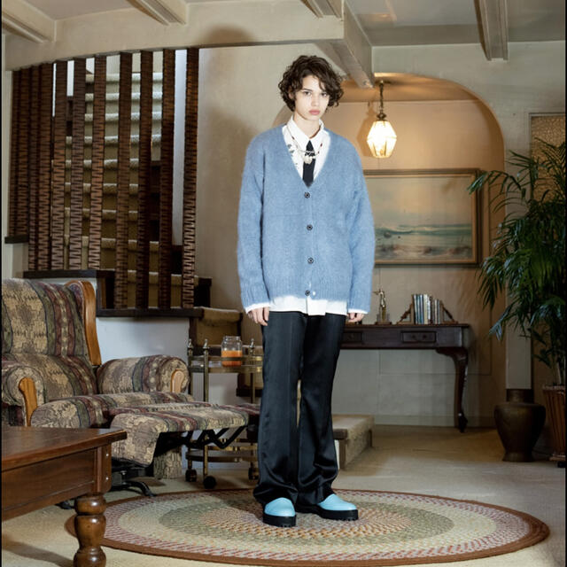 しておりま Jieda - DAIRIKU 21AW モヘア カーディガン mohair