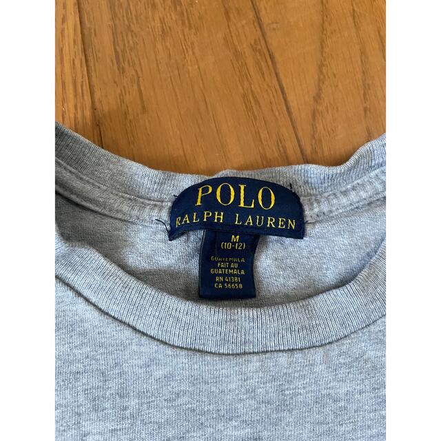 POLO RALPH LAUREN(ポロラルフローレン)のラルフローレン Tシャツ　Uネック　ホワイト　白 レディースのトップス(Tシャツ(半袖/袖なし))の商品写真