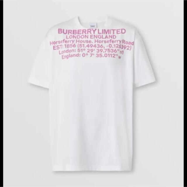 ［20SS・美品］バーバリー キャリック　ロケーションプリント　Tシャツ