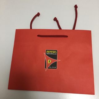 フェラーリ(Ferrari)のフェラーリ 紙袋 アブダビ(ショップ袋)