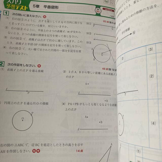 中間・期末テストズバリよくでる学校図書版中学校数学 予想テスト付き 数学　１年 エンタメ/ホビーの本(語学/参考書)の商品写真