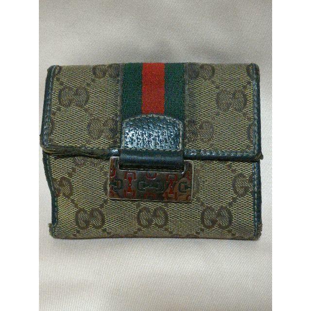 Gucci(グッチ)のGucci　グッチ　財布　折りたたみ レディースのファッション小物(財布)の商品写真