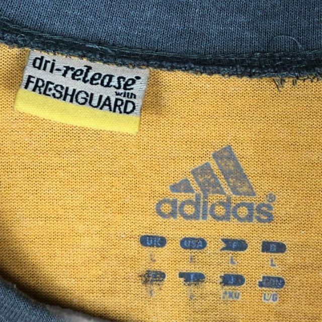 adidas(アディダス)の【adidas】 古着 ビンテージ アディダス Tシャツ カットソー メンズのトップス(Tシャツ/カットソー(半袖/袖なし))の商品写真