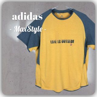 アディダス(adidas)の【adidas】 古着 ビンテージ アディダス Tシャツ カットソー(Tシャツ/カットソー(半袖/袖なし))