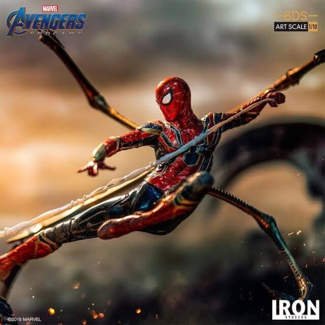 最新作の アイアンスタジオ スパイダーマン iron 3体セット studios