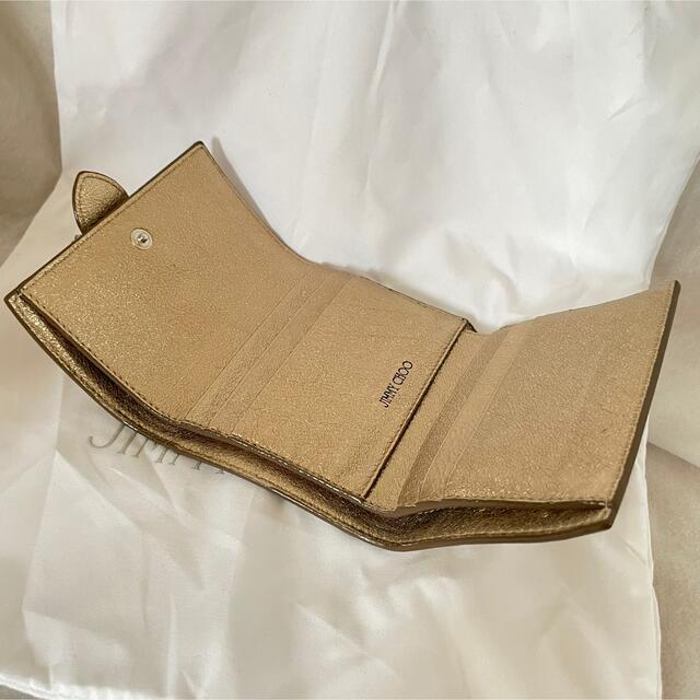 くなってい JIMMY CHOO - 未使用JIMMY CHOOのビジューバックル ミニ