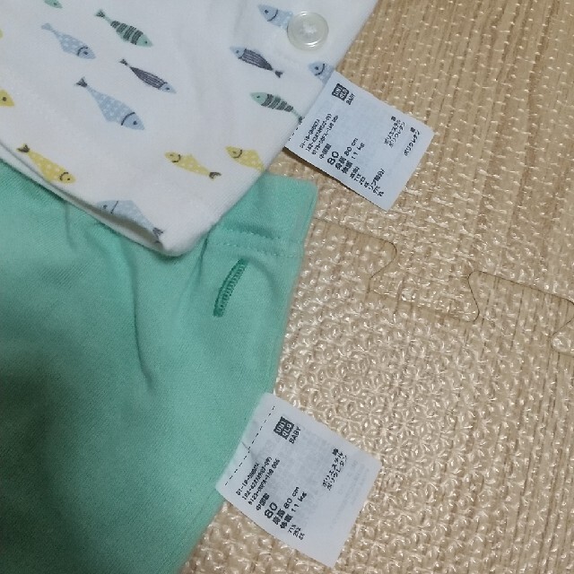 UNIQLO(ユニクロ)のUNIQLO ベビー パジャマ キッズ/ベビー/マタニティのベビー服(~85cm)(パジャマ)の商品写真