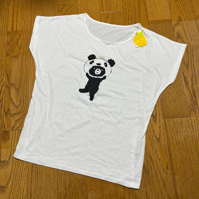 franche lippee(フランシュリッペ)のフランシュリッペ  パンダくま　半袖Tシャツ レディースのトップス(Tシャツ(半袖/袖なし))の商品写真